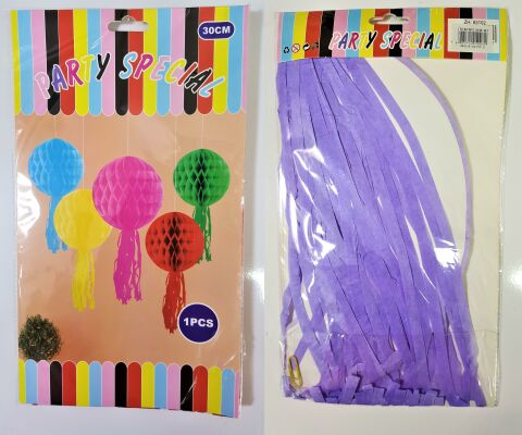 PÜSKÜLLÜ VİOLET PETEK SÜS