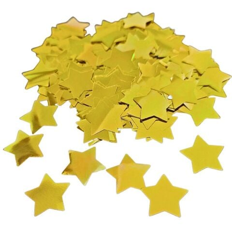 METALİZE BALON İÇİ YILDIZ GOLD PUL