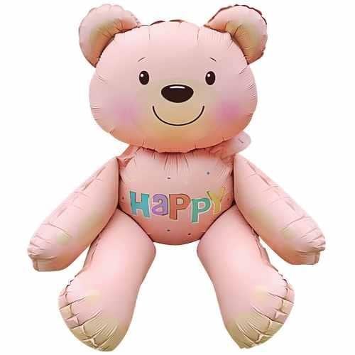 OTURAN AYI PEMBE FOLYO BALON 77*70