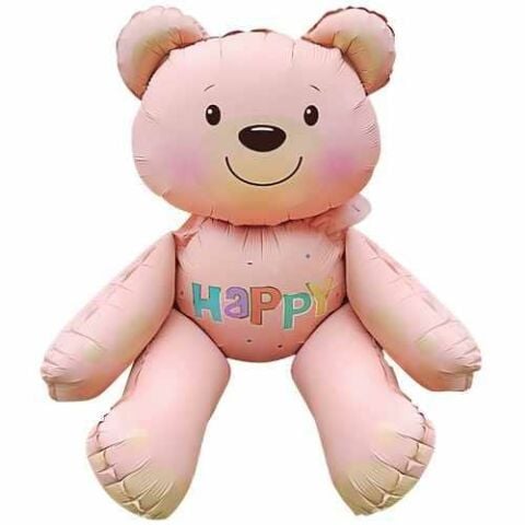 OTURAN AYI PEMBE FOLYO BALON 77*70