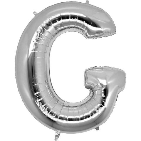 G- HARF 32 İNC GÜMÜŞ RENK BALON 76 CM