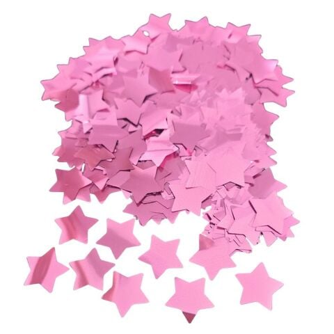 METALİZE BALON İÇİ YILDIZ PEMBE PUL