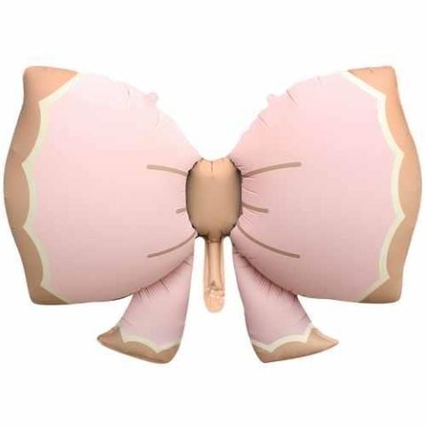 FİYONK RETRO PEMBE RENK FOLYO BALON 92*58,5