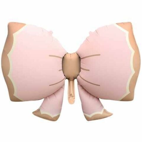 FİYONK RETRO PEMBE RENK FOLYO BALON 92*58,5