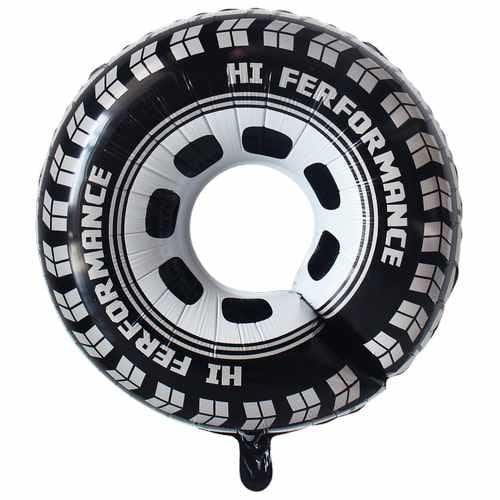 YARIŞ ARABASI LASTİĞİ ORTASI BOŞ FOLYO BALON 92*58,5