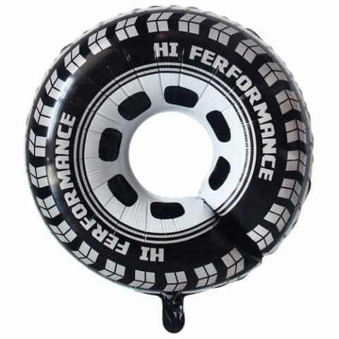 YARIŞ ARABASI LASTİĞİ ORTASI BOŞ FOLYO BALON 92*58,5