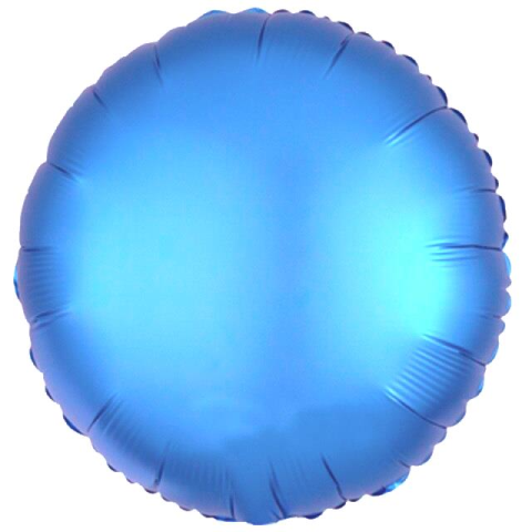 18 İNC YUVARLAK AÇIK MAVİ RENK FOLYO BALON 43*43