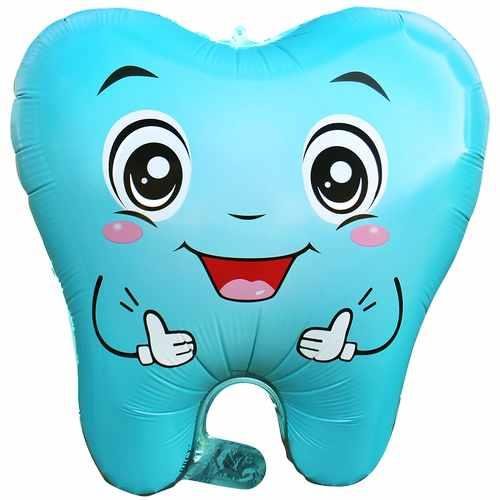 DİŞ MAVİ RENK FOLYO BALON 50*52,5