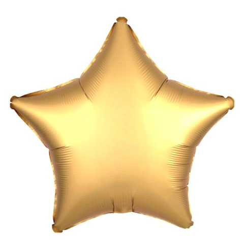 18 İNC YILDIZ GOLD RENK FOLYO BALON