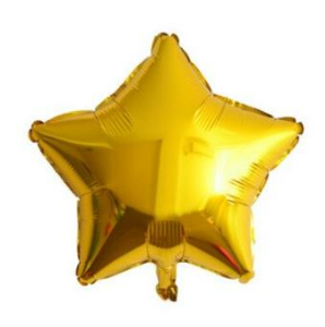24 İNC YILDIZ GOLD RENK FOLYO BALON