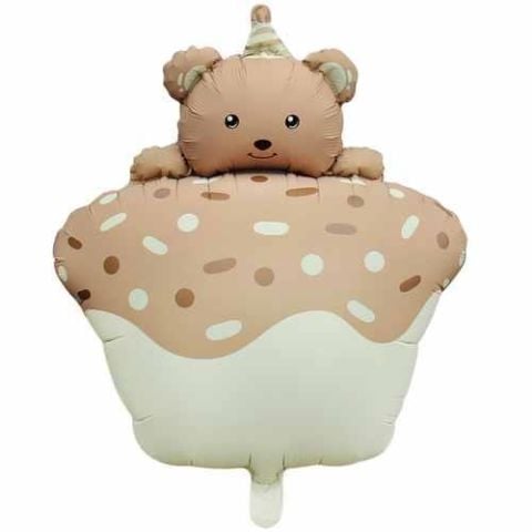 KARAMEL RETRO RENK KEK FOLYO BALON 52,5*72,5