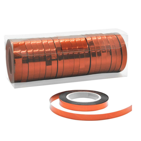 25 MT METALİZE ROSEGOLD RAFYA 20 Lİ