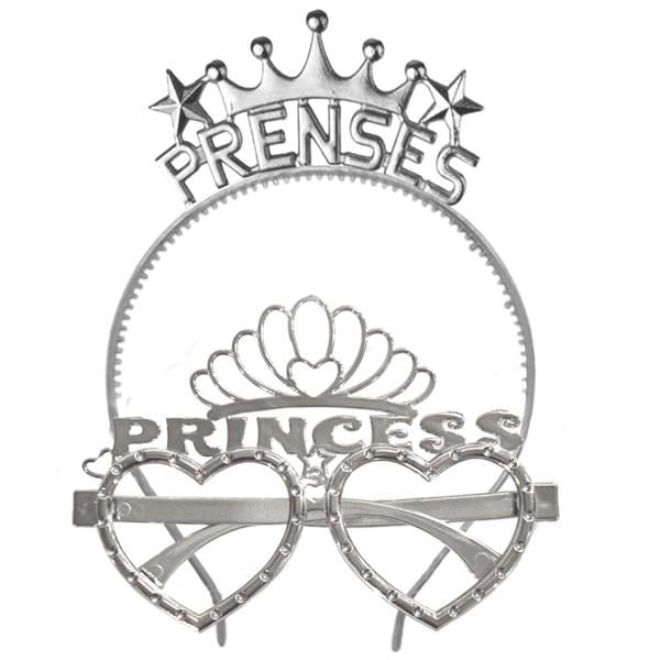 MİKA TAÇ GÖZLÜK PRENSES GÜMÜŞ