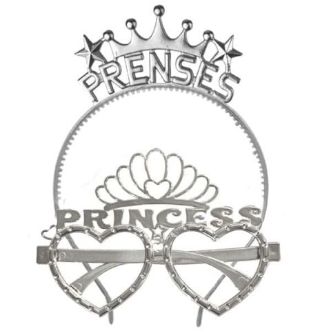 MİKA TAÇ GÖZLÜK PRENSES GÜMÜŞ