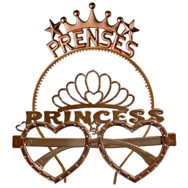 MİKA TAÇ GÖZLÜK PRENSES ROSEGOLD