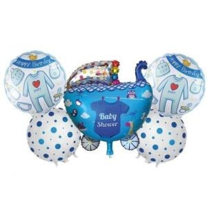PUSET MAVİ 5Lİ SET BALON