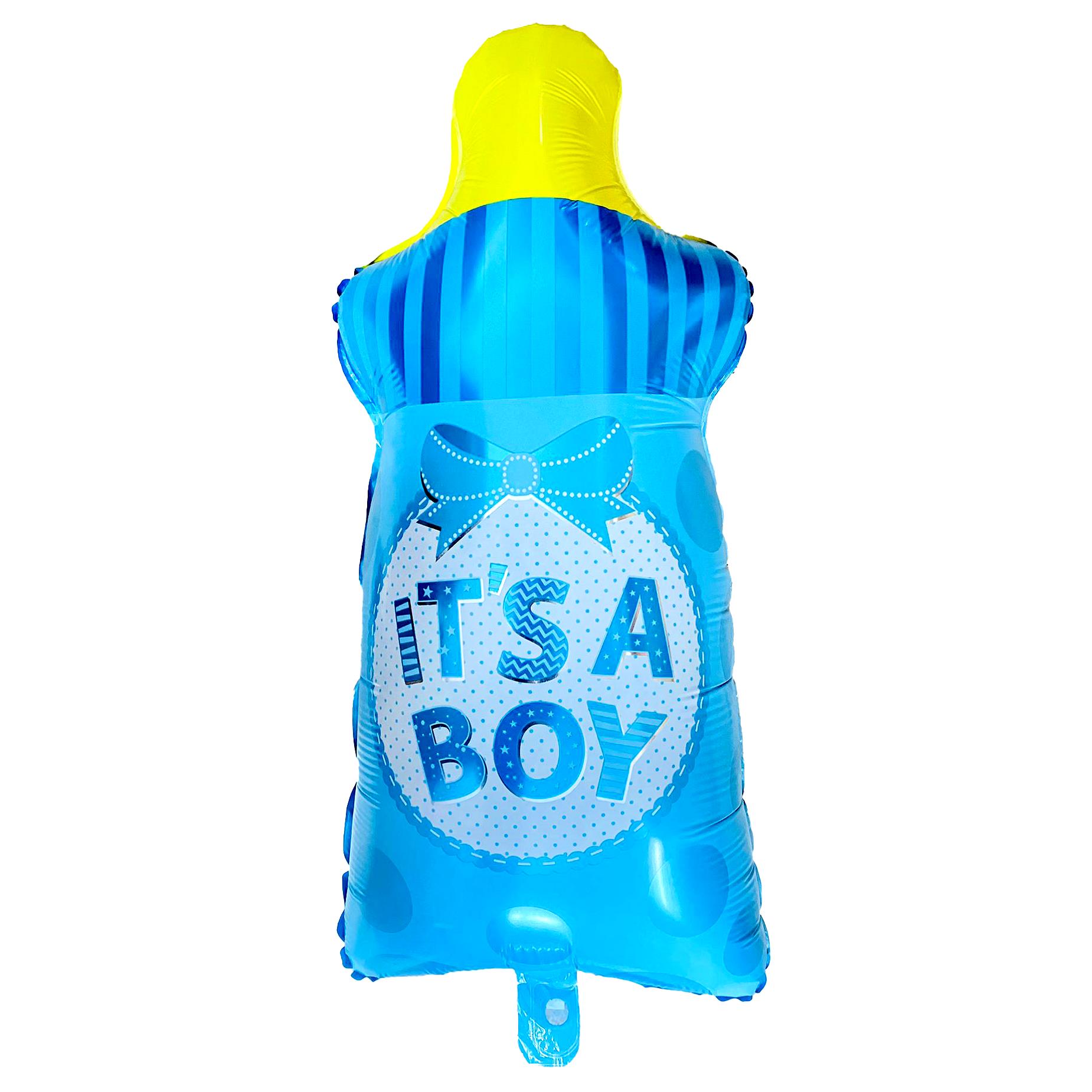 BİBERON MAVİ RENK FOLYO BALON 37*72