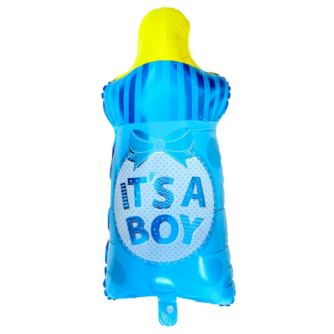 BİBERON MAVİ RENK FOLYO BALON 37*72