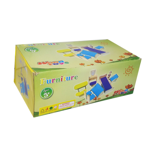 AHŞAP EV EŞYASI OYUNCAK