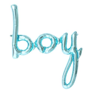 BOY MAVİ FOLYO BALON 60*69