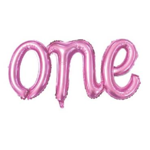 ONE PEMBE FOLYO BALON  50*107