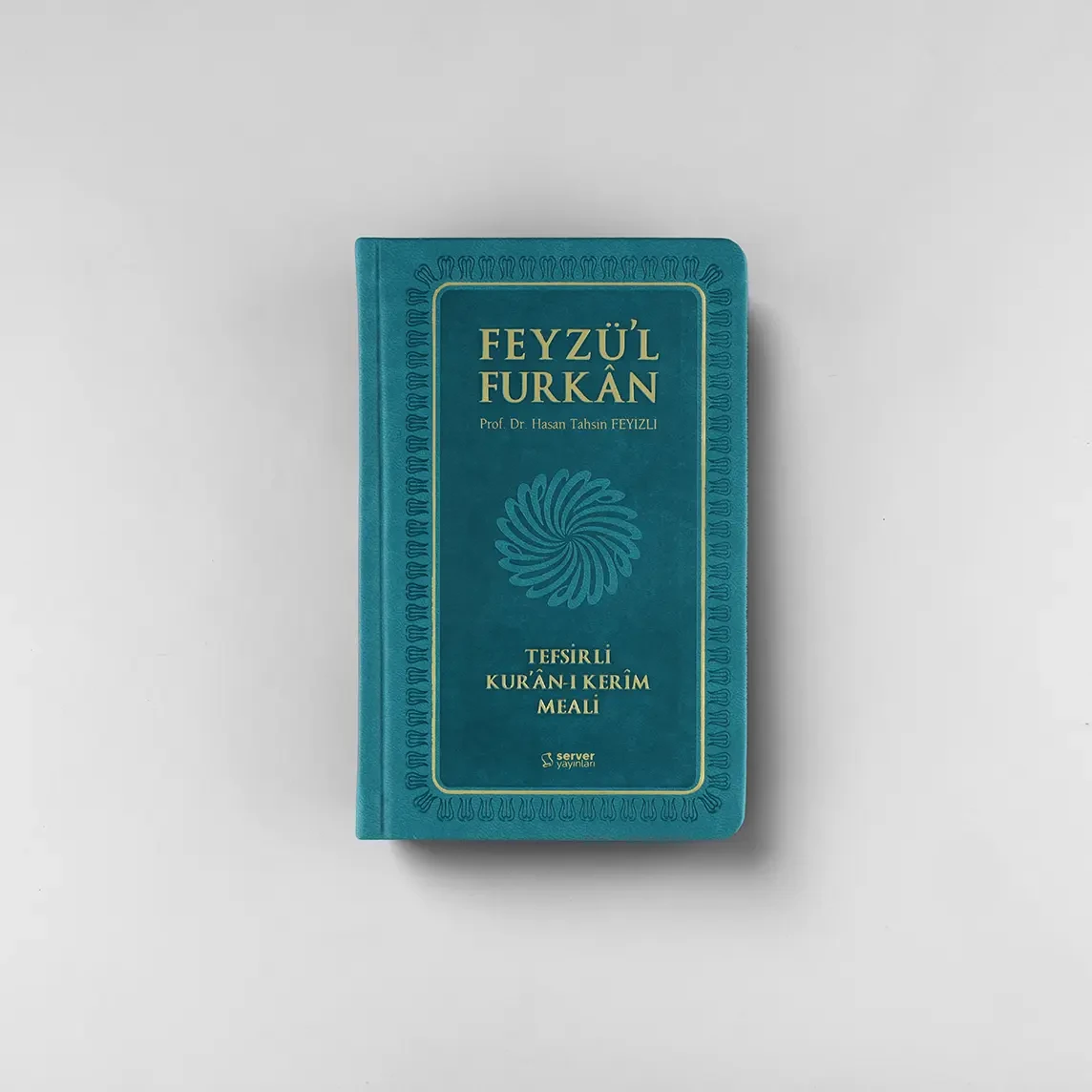 Feyzü'l Furkan Tefsirli Kur'an-ı Kerim Meali (Sempatik Cep Boy - Tefsirli Meal - Ciltli) - Turkuaz