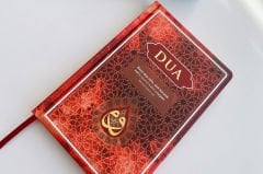 DUA (Evrâd-ı Şerîfe) Orta Boy Arapça+Türkçe - BORDO (Genişletilmiş yeni baskı)