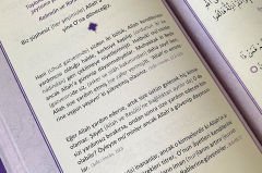 DUA (Evrâd-ı Şerîfe) Büyük Boy - Arapça+Türkçe - LİLA (Genişletilmiş yeni baskı)