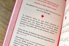 DUA (Evrâd-ı Şerîfe) Cep Boy Arapça+Türkçe - BORDO (Genişletilmiş yeni baskı)