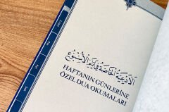 DUA (Evrâd-ı Şerîfe) Cep Boy Arapça+Türkçe - LACİVERT (Genişletilmiş yeni baskı)
