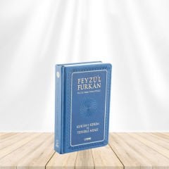 Feyzü'l Furkan Kur'an-ı Kerim ve Tefsirli Meali (Sempatik Cep Boy - Ciltli) Lacivert