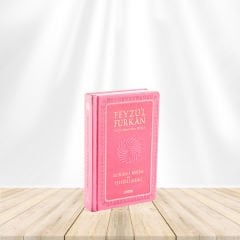 Feyzü'l Furkan Kur'an-ı Kerim ve Tefsirli Meali (Sempatik Cep Boy - Ciltli) Pembe
