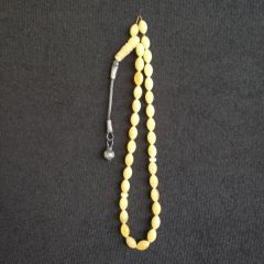 7*11 mm Beyzi Model Damla Kehribar Tespih