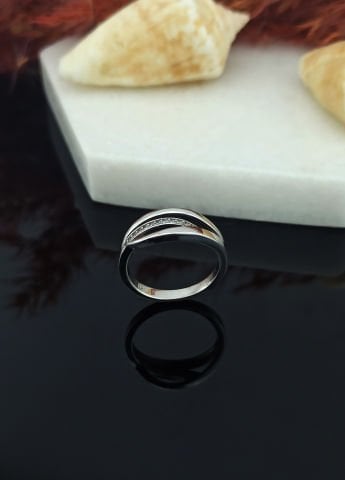 925 Ayar Zirkon Taşlı Gümüş Yüzük