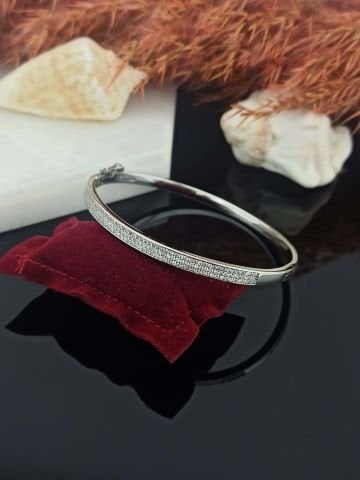 925 Ayar Zirkon Taşlı Gümüş Bilezik