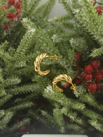 925 Ayar Zirkon Taşlı Gümüş Küpe