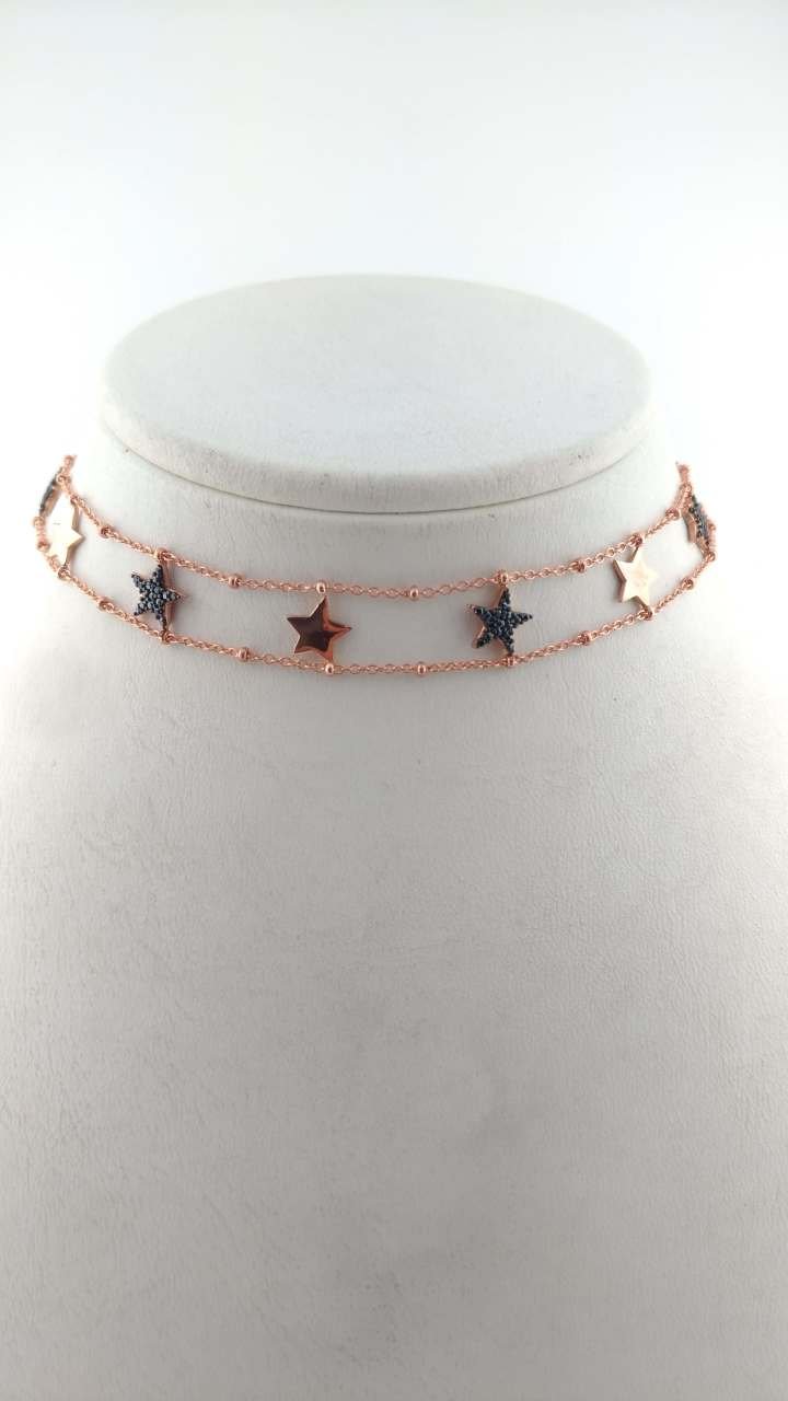 925 Ayar Choker Gümüş Kolye