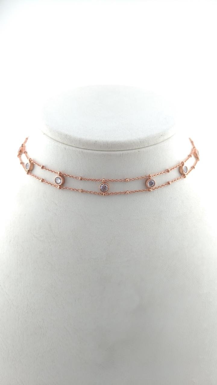 925 Ayar Choker Gümüş Kolye