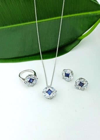 925 Ayar Üçlü Gümüş Set