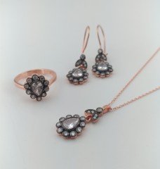 925 Ayar Üçlü Gümüş Set
