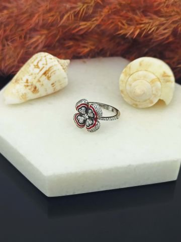 925 Ayar Zirkon Taşlı Gümüş Yüzük