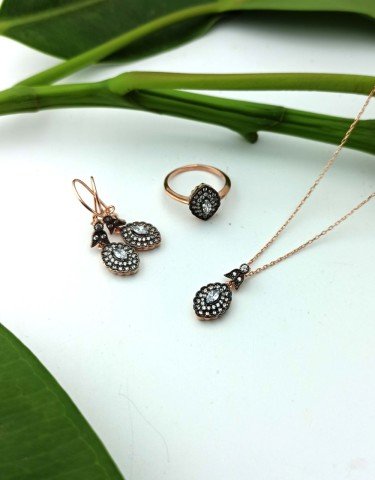925 Ayar Üçlü Gümüş Set