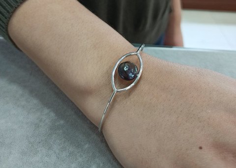 925 Ayar Özel Tasarım Gümüş Bilezik