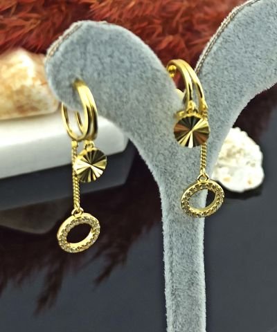 925 Ayar Zirkon Taşlı Gümüş Küpe