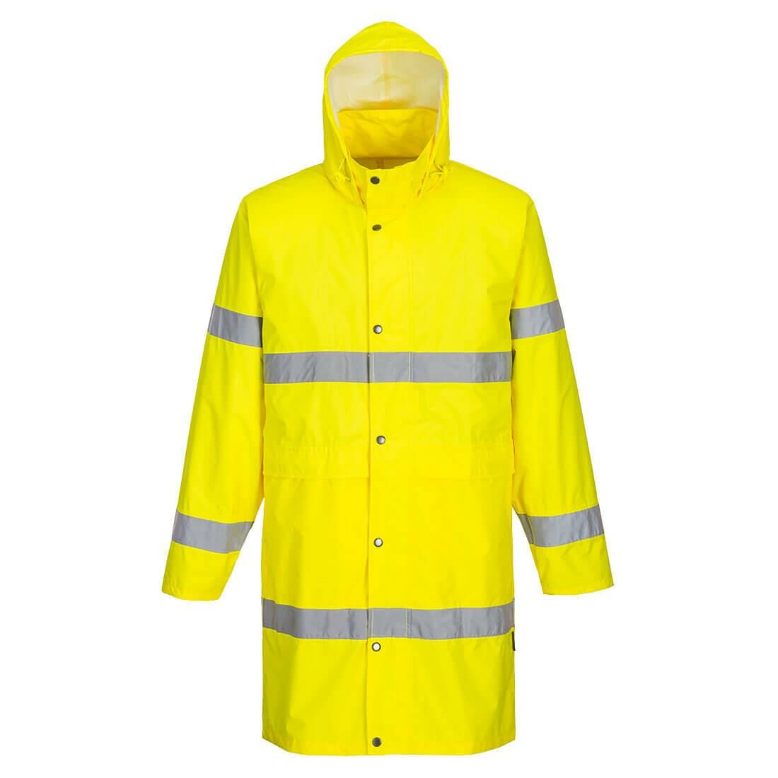 Portwest Hi-Vis Reflektörlü Sarı Yağmurluk Uzun