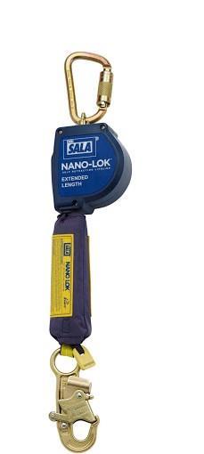 3M™ DBI-SALA® Nano-Lok™ Kişiye Özel Geri Sarımlı Yaşam Hattı, Tek Kollu 3101616, 3,40 m