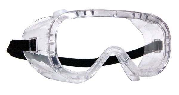 Starline G-033A-C Şeffaf Kafa Bantlı Havalandırma Ventilli Antifog Gözlük