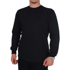 Bisiklet Yaka Sweatshirt Lacivert