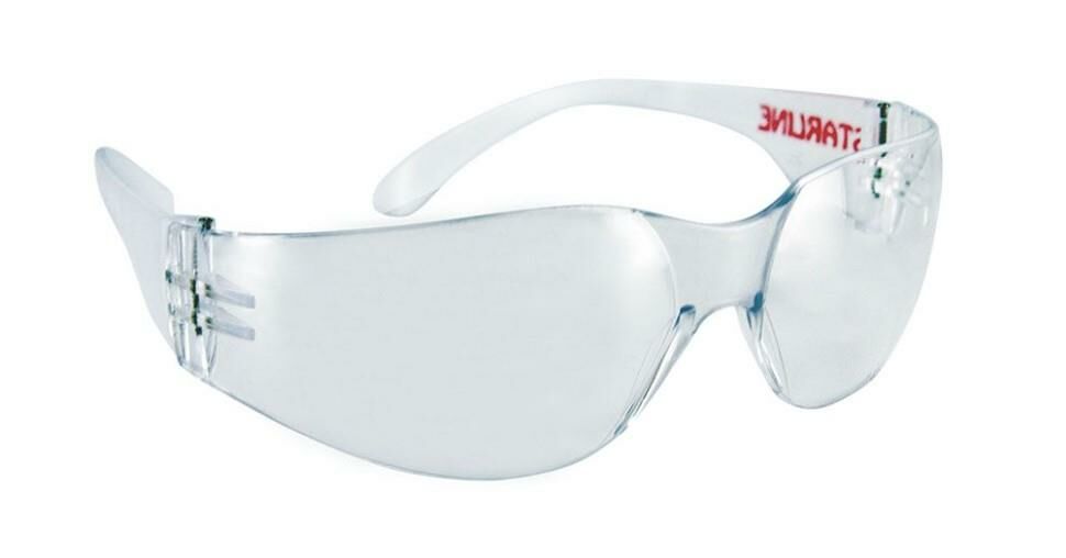 Starline G-028-C Şeffaf Spor Dizayn Düşük Darbe Ve UV Işık Koruma Sağlayan Gözlük