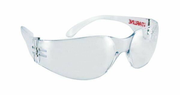 Starline G-028-C Şeffaf Spor Dizayn Düşük Darbe Ve UV Işık Koruma Sağlayan Gözlük